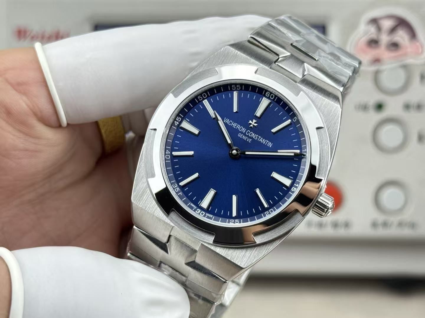 Lelaki Ultra-nipis Dua Jarum Automatik Mutiara Tourbillon Kaliber Perniagaan Sukan Jam Tangan Lelaki Band Keluli Bercahaya 图 4