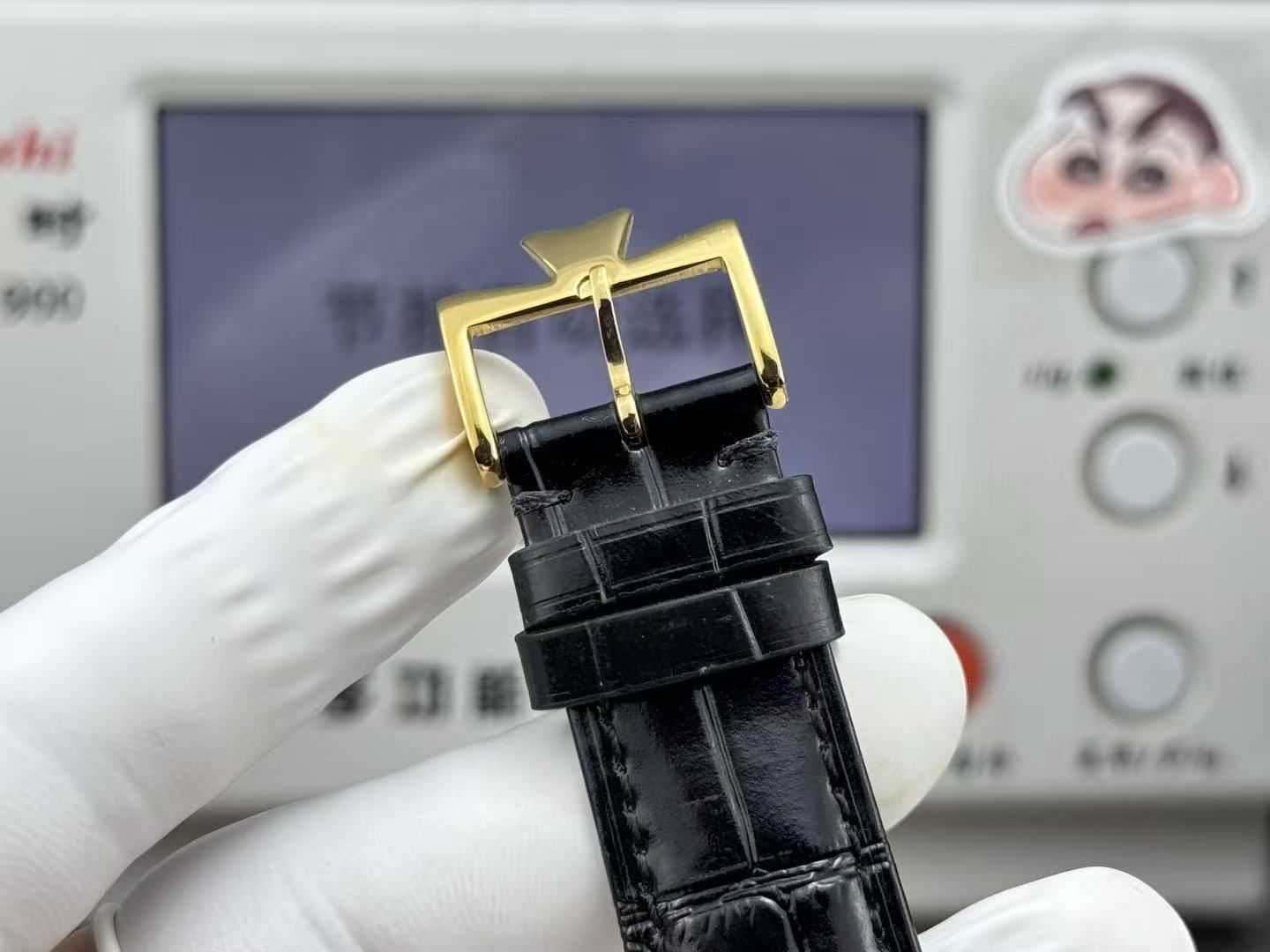 Vacheron Constantin Lelaki Vintage Moonphase Paparan Kalendar Jam Tangan Tali Kulit Perniagaan Automatik 图 10