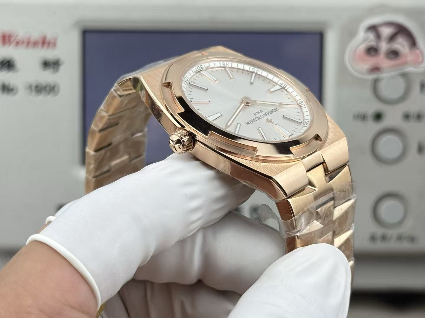 Jam tangan automatik dua pin ultra-nipis mewah ringan jam tangan keluli sukan jam tangan lelaki pergerakan tourbillon mutiara dail bercahaya 图 7