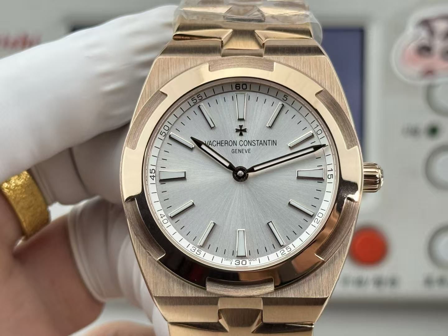 Jam tangan automatik dua pin ultra-nipis mewah ringan jam tangan keluli sukan jam tangan lelaki pergerakan tourbillon mutiara dail bercahaya 图 4