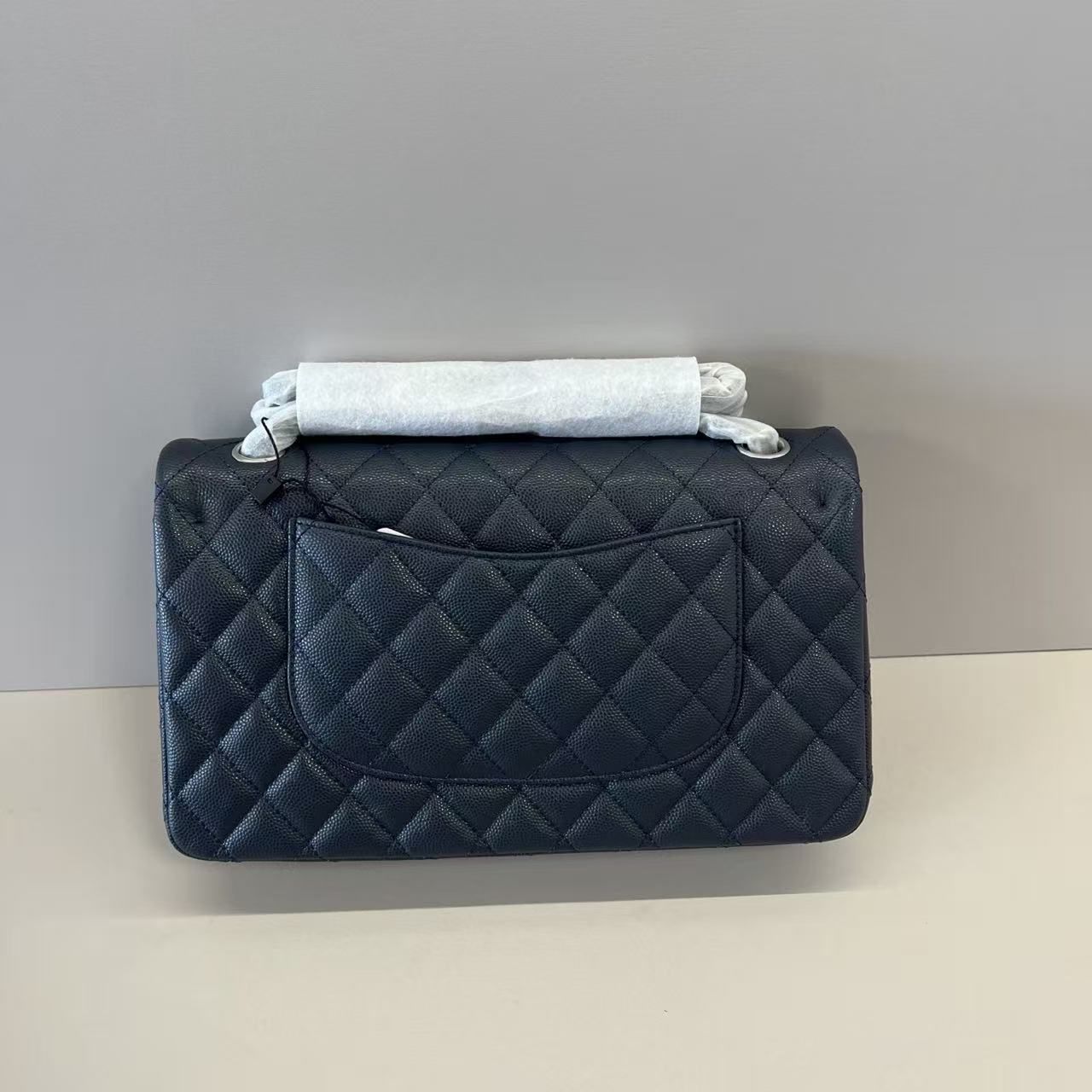 Classic Diamond Plaid Caviar Leather Flap Chain Bag Women's Light Luxury Crossbody Shoulder Bag Commuter Dinner Bag 3 Colors 图 4