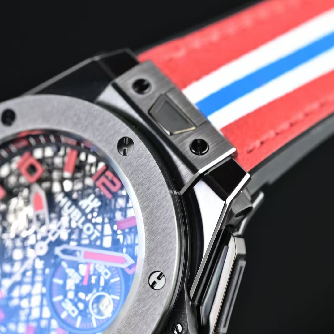 Big Bang Ferrari Sport Chronograph Men's Skeleton Luminous Racing Watch 图 5